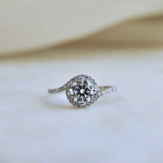 Callie Moissanite Ring