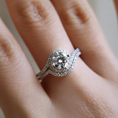 Callie Moissanite Ring