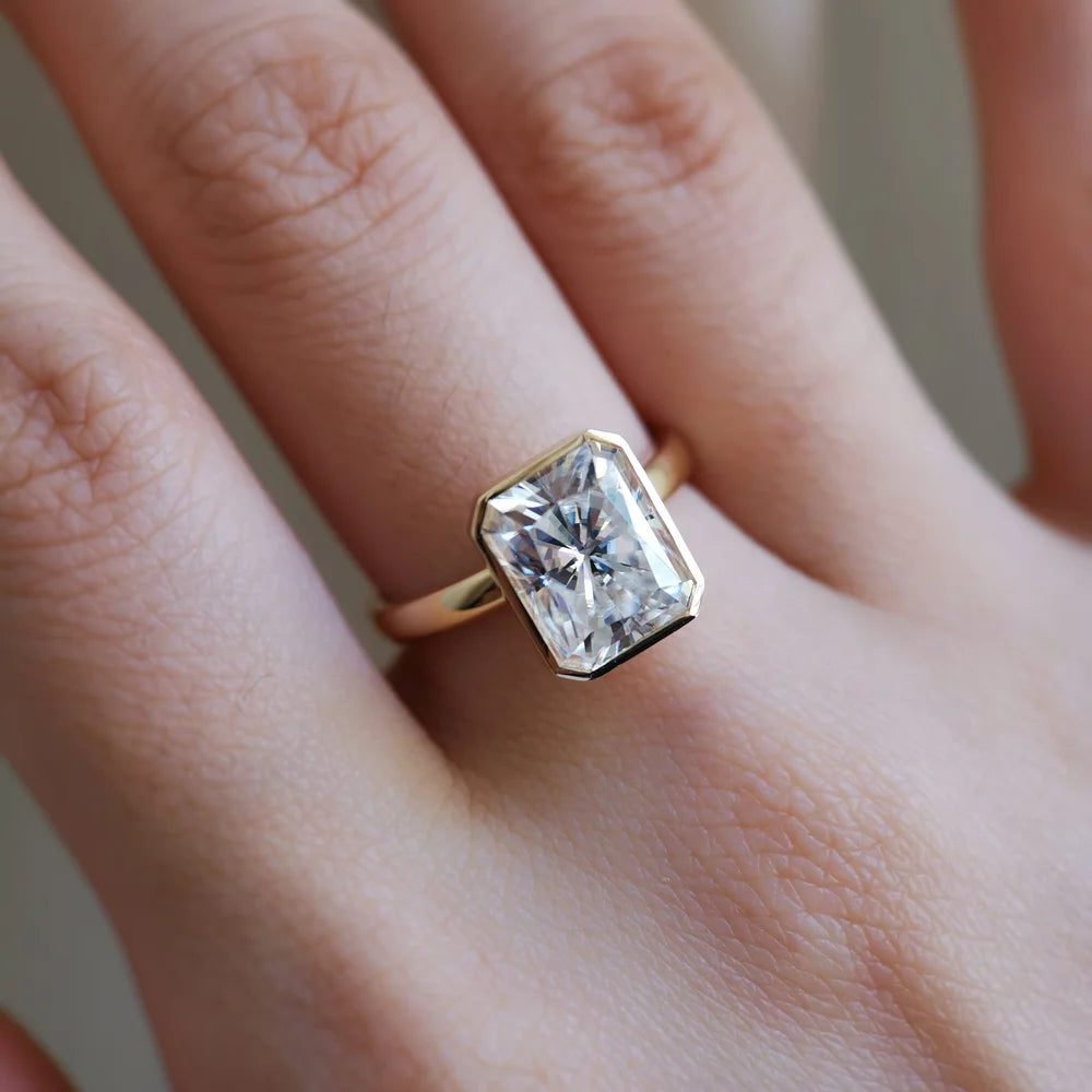 14K Eloise Moissanite Ring