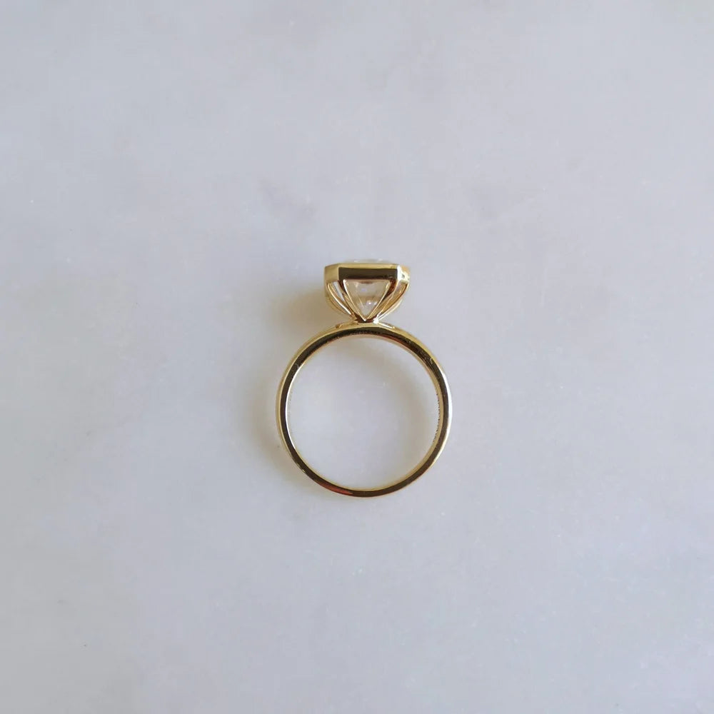 14K Eloise Moissanite Ring