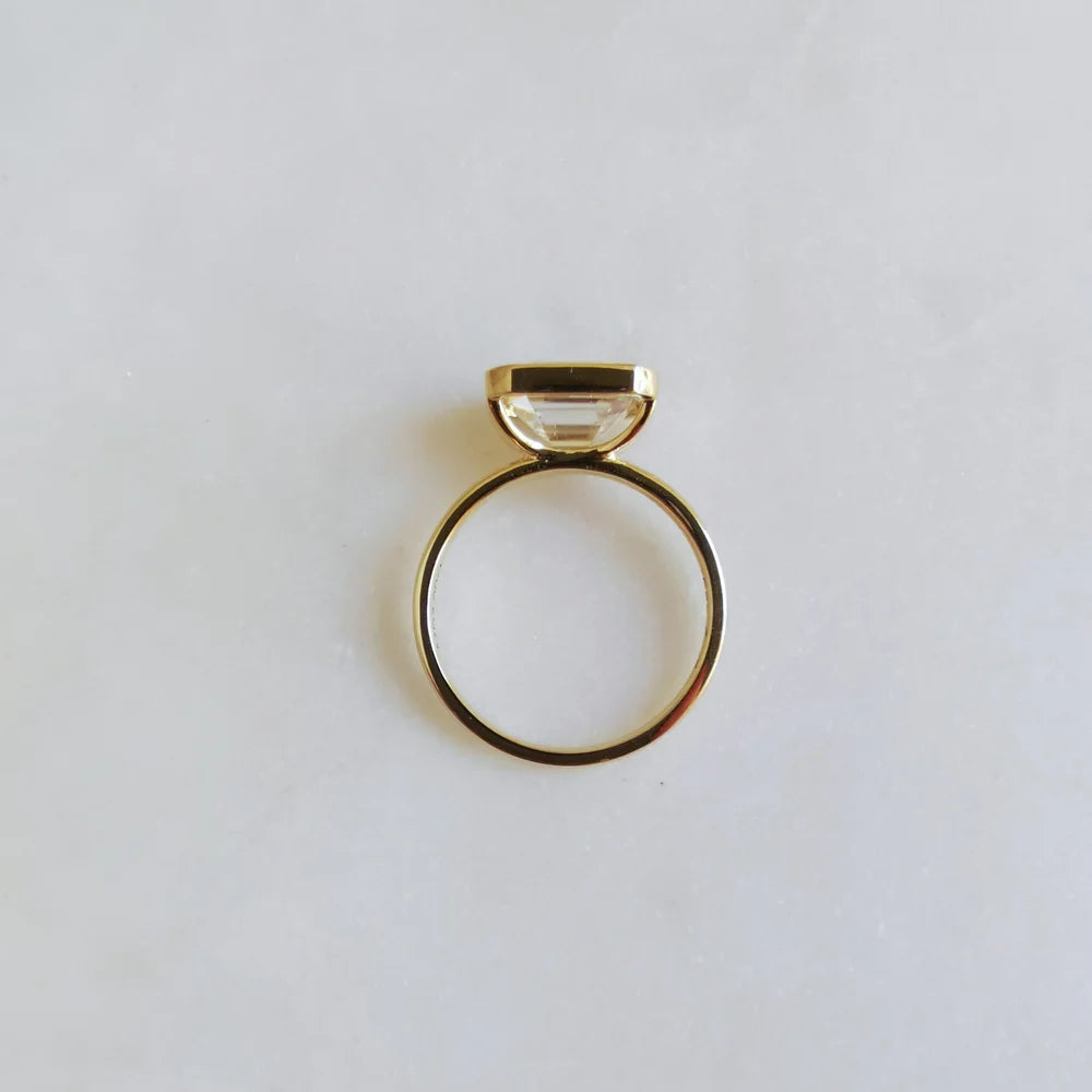 14K Eloise Moissanite Ring