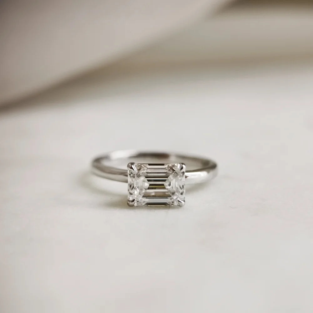 14K Rylee Moissanite Ring