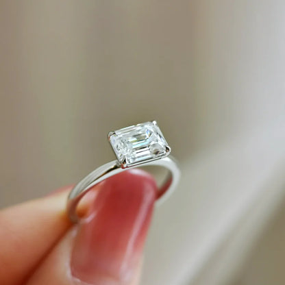 14K Rylee Moissanite Ring