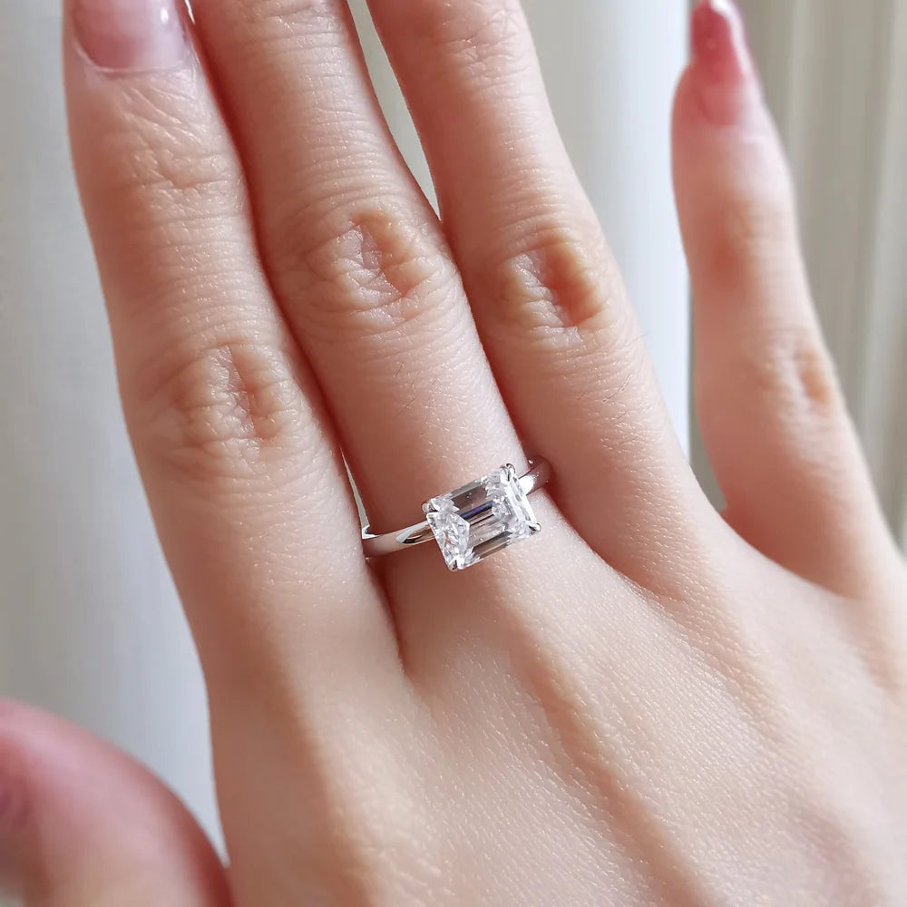 14K Rylee Moissanite Ring