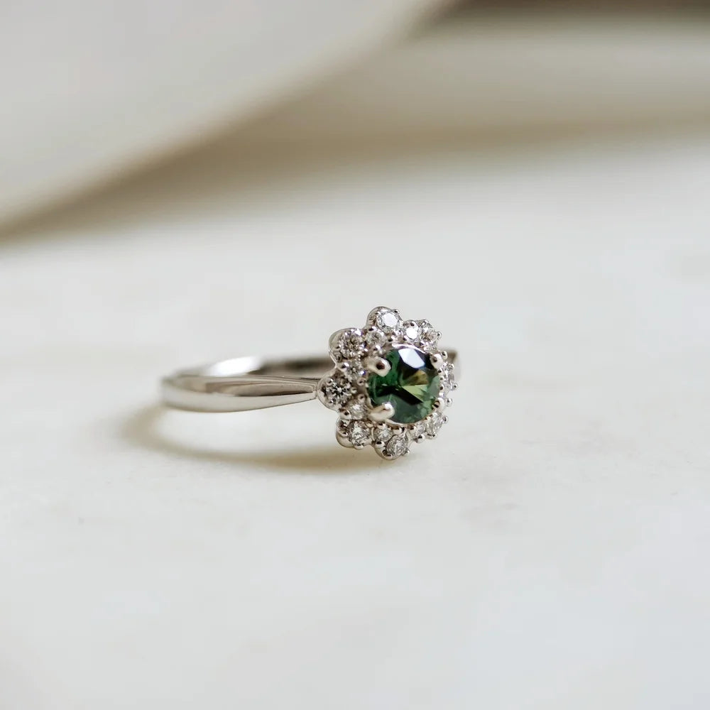 18K Adelaide Sapphire Ring