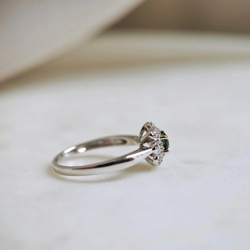 18K Adelaide Sapphire Ring