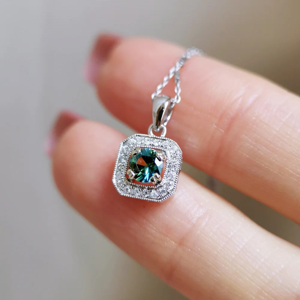 18K Anita Sapphire Pendant