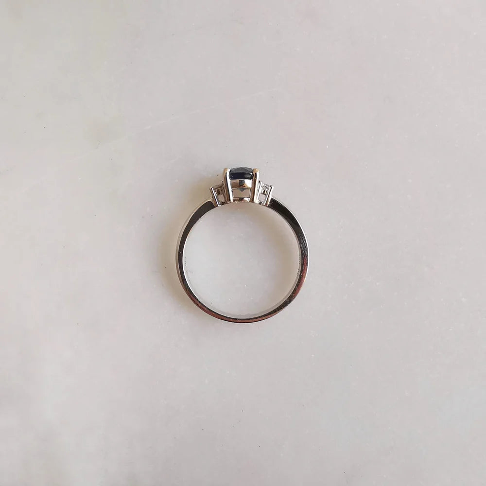 Cosmic Blue Sapphire Ring
