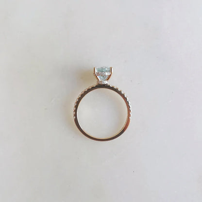 18K Astrid Aquamarine Ring