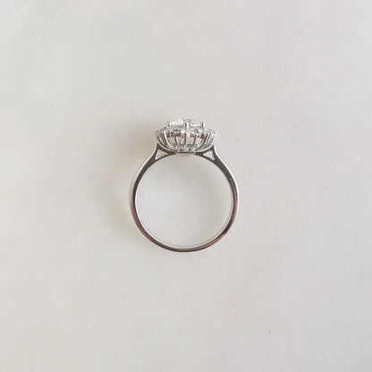 2-in-1 Kylie Moissanite Pendant to Ring