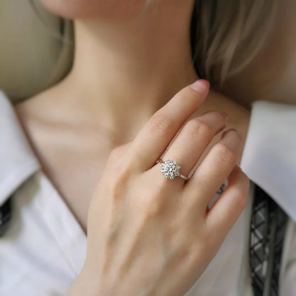 2-in-1 Kylie Moissanite Pendant to Ring