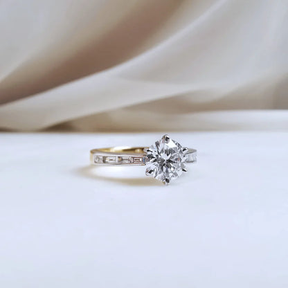 18K Dariel Lab Diamond Engagement Ring
