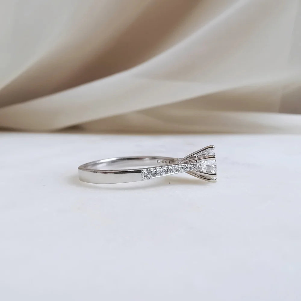 18K Blaire Lab Diamond Engagement Ring