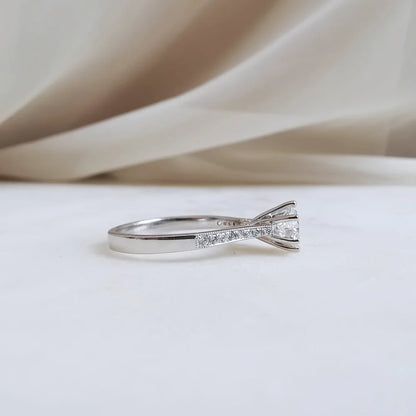 18K Blaire Lab Diamond Engagement Ring
