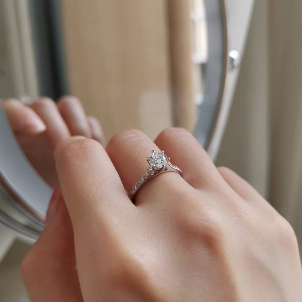 18K Blaire Lab Diamond Engagement Ring