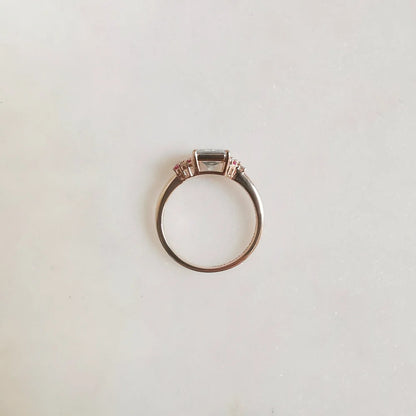 18K Cielo Aquamarine Ring