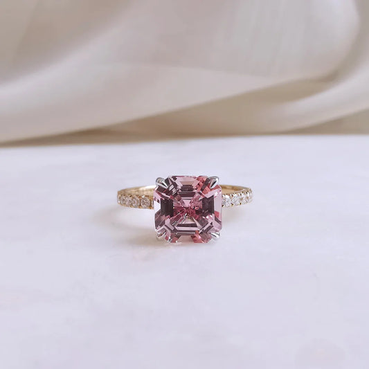 18K Sana Morganite Ring
