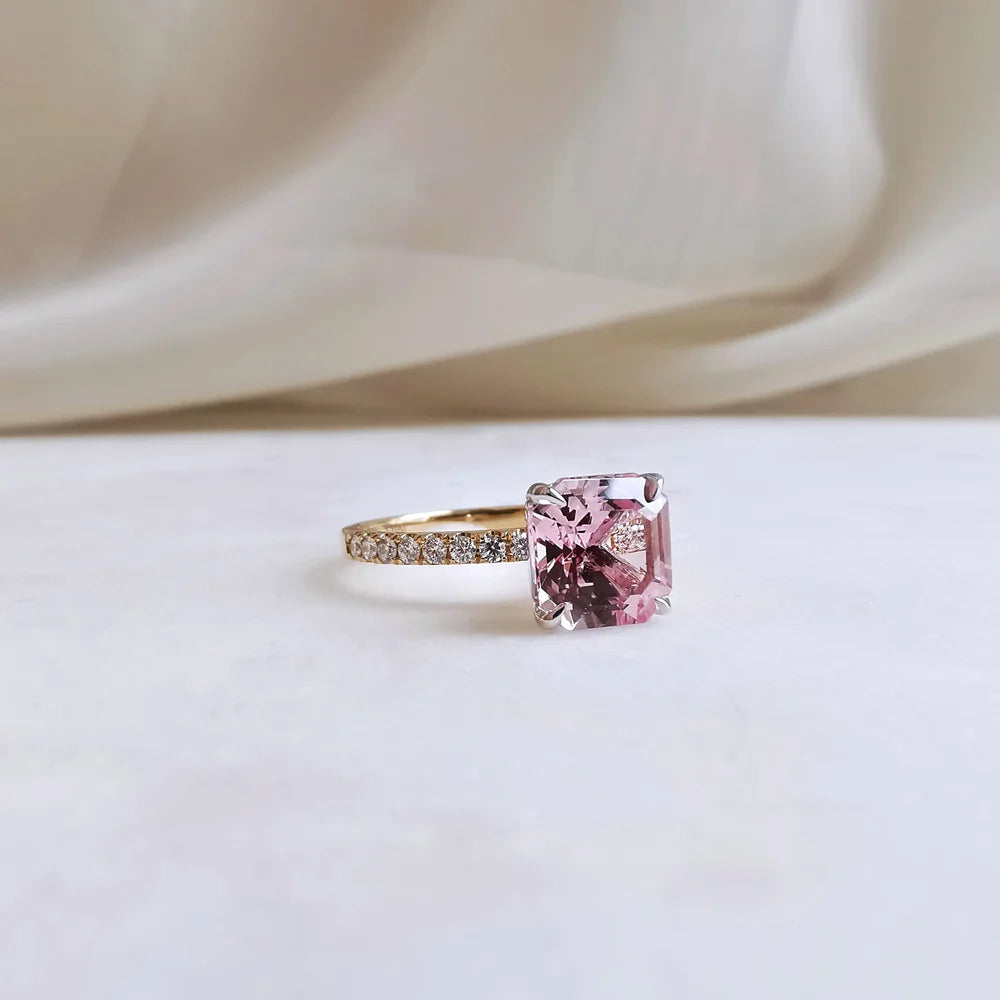 18K Sana Morganite Ring