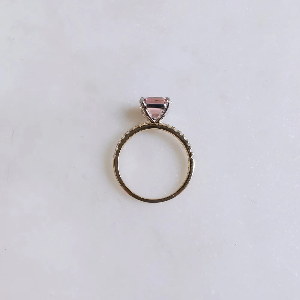 18K Sana Morganite Ring