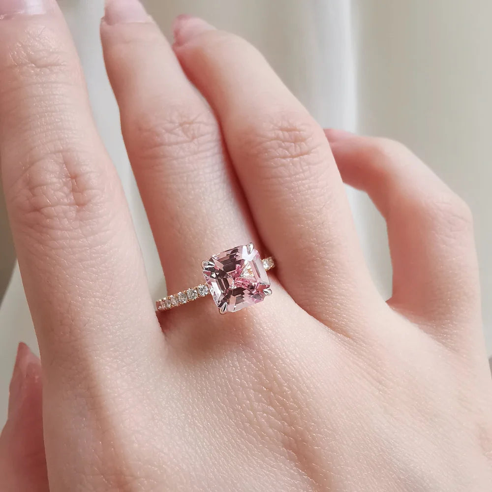 18K Sana Morganite Ring