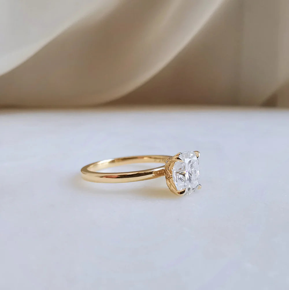 The Lotus Lab-grown Diamond Ring