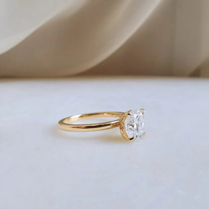 The Lotus Lab-grown Diamond Ring