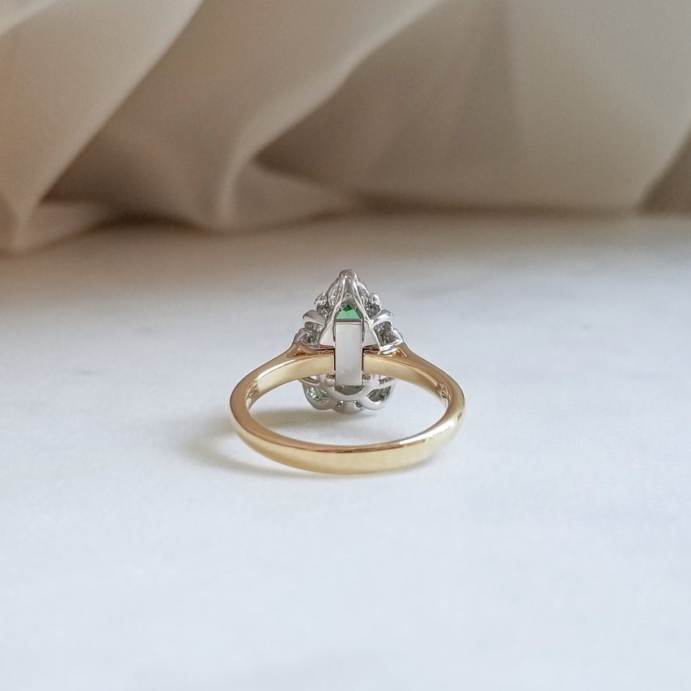 2-in-1 Tsavorite Pendant to Ring