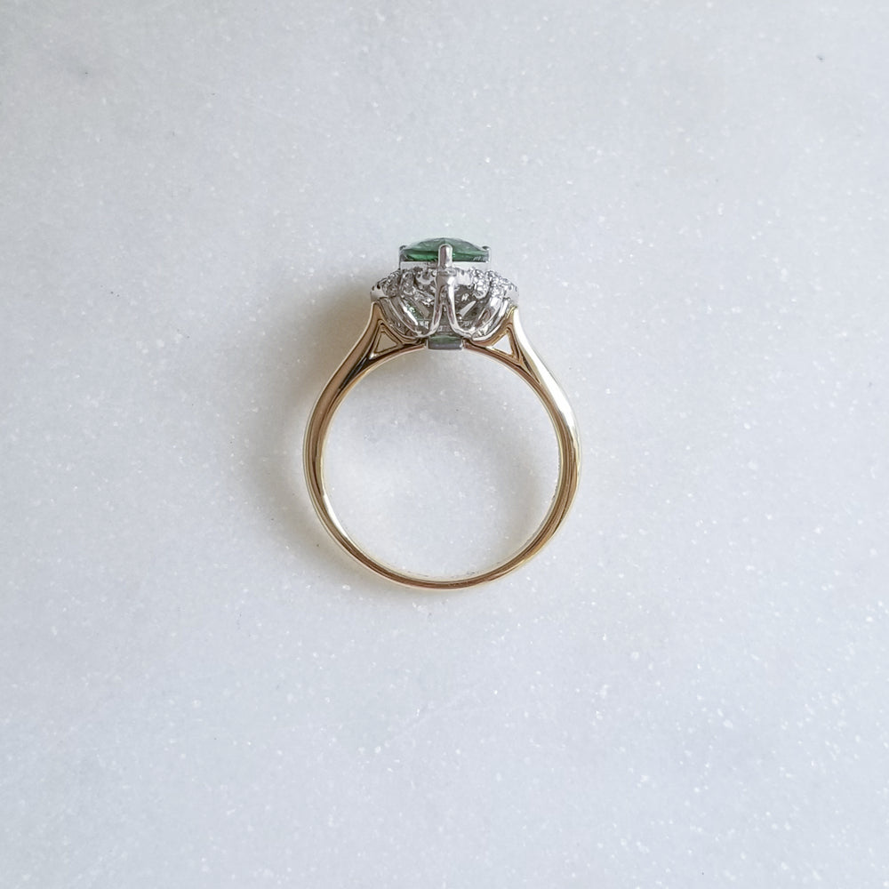 2-in-1 Tsavorite Pendant to Ring