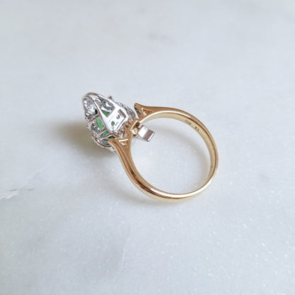 2-in-1 Tsavorite Pendant to Ring