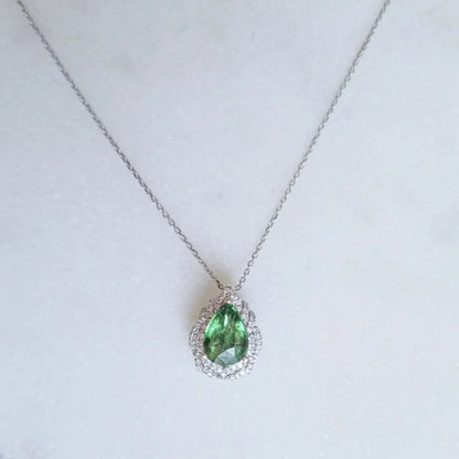 2-in-1 Tsavorite Pendant to Ring