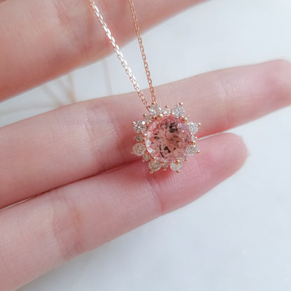2-in-1 Kylie Morganite Pendant to Ring