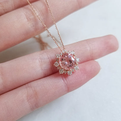 2-in-1 Kylie Morganite Pendant to Ring