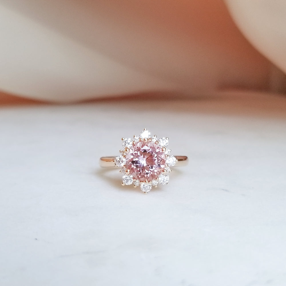 2-in-1 Kylie Morganite Pendant to Ring
