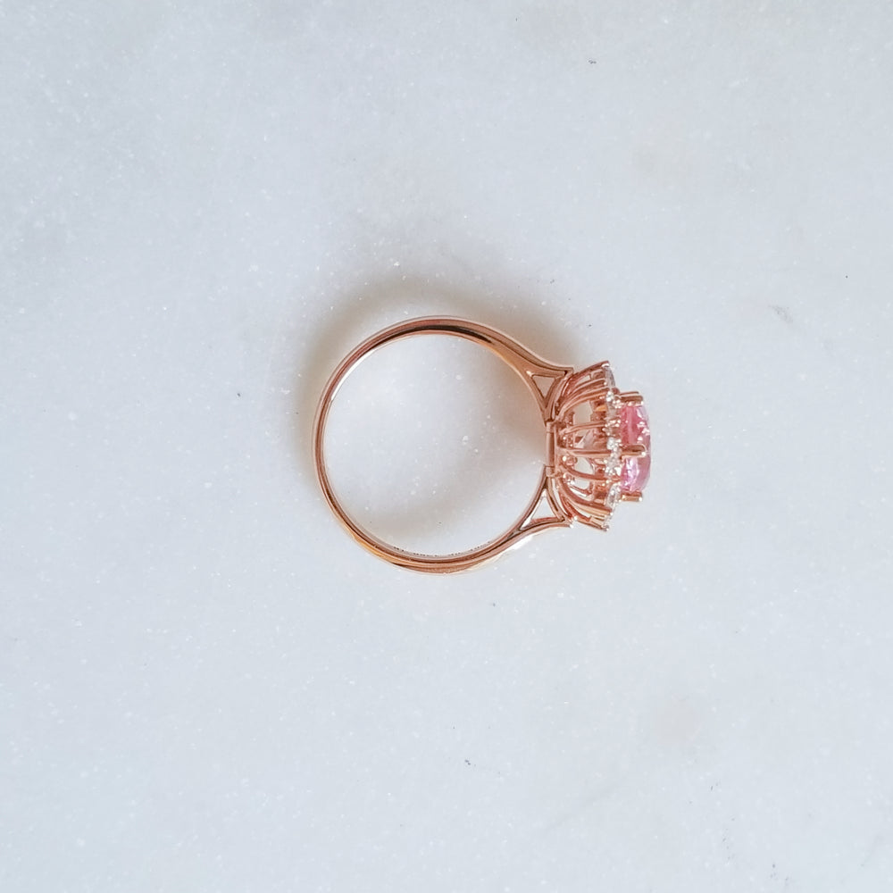 2-in-1 Kylie Morganite Pendant to Ring