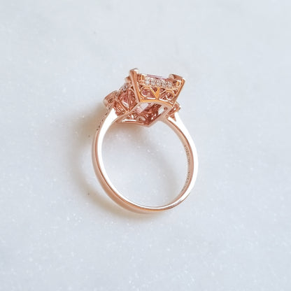 Fairy Queen Morganite Ring