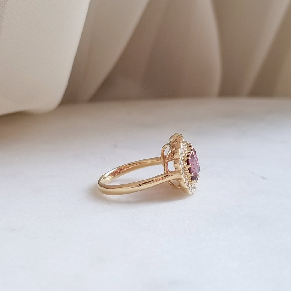 Legacy 3-Stone Garnet Ring