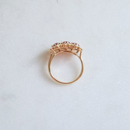 Legacy 3-Stone Garnet Ring