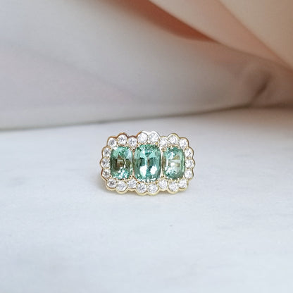 Legacy 3-Stone Tourmaline Ring
