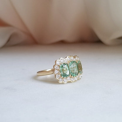 Legacy 3-Stone Tourmaline Ring